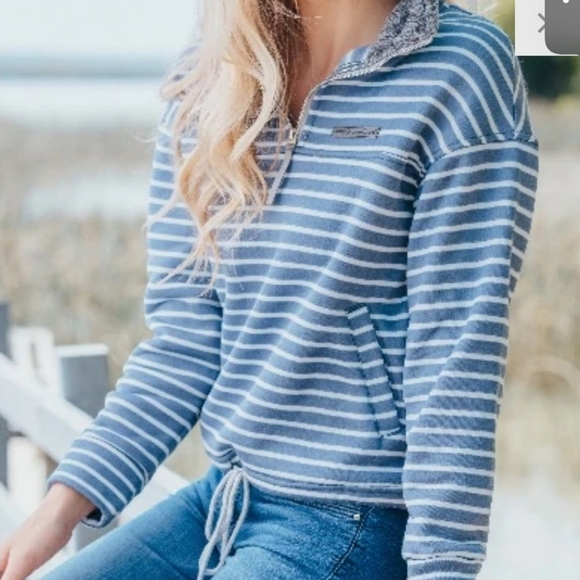 SIMPLY SOUTHERN | THE BOYFRIEND FLEECE LINED QUARTER ZIP SWEATSHIRT PULL… - Picture 13 of 16